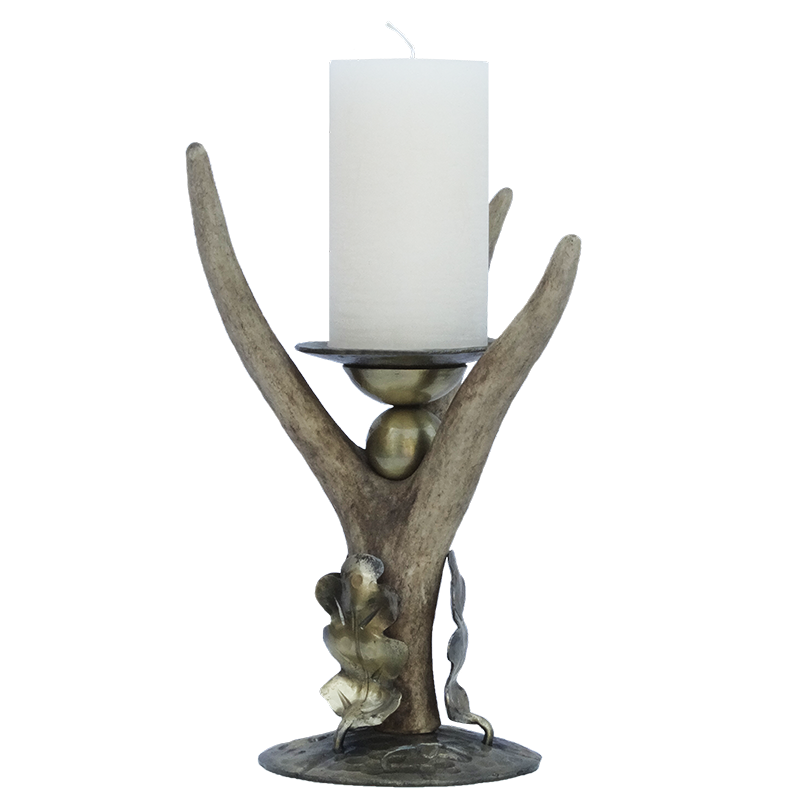 Kerzenständer aus Geweih